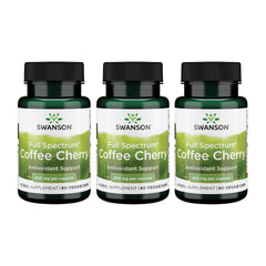 Swanson Full-Spectrum Coffee Cherry herbal supplement bottle