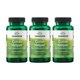 Swanson Colon Helper bottle front with 60 capsules offering digestive support possibilities.