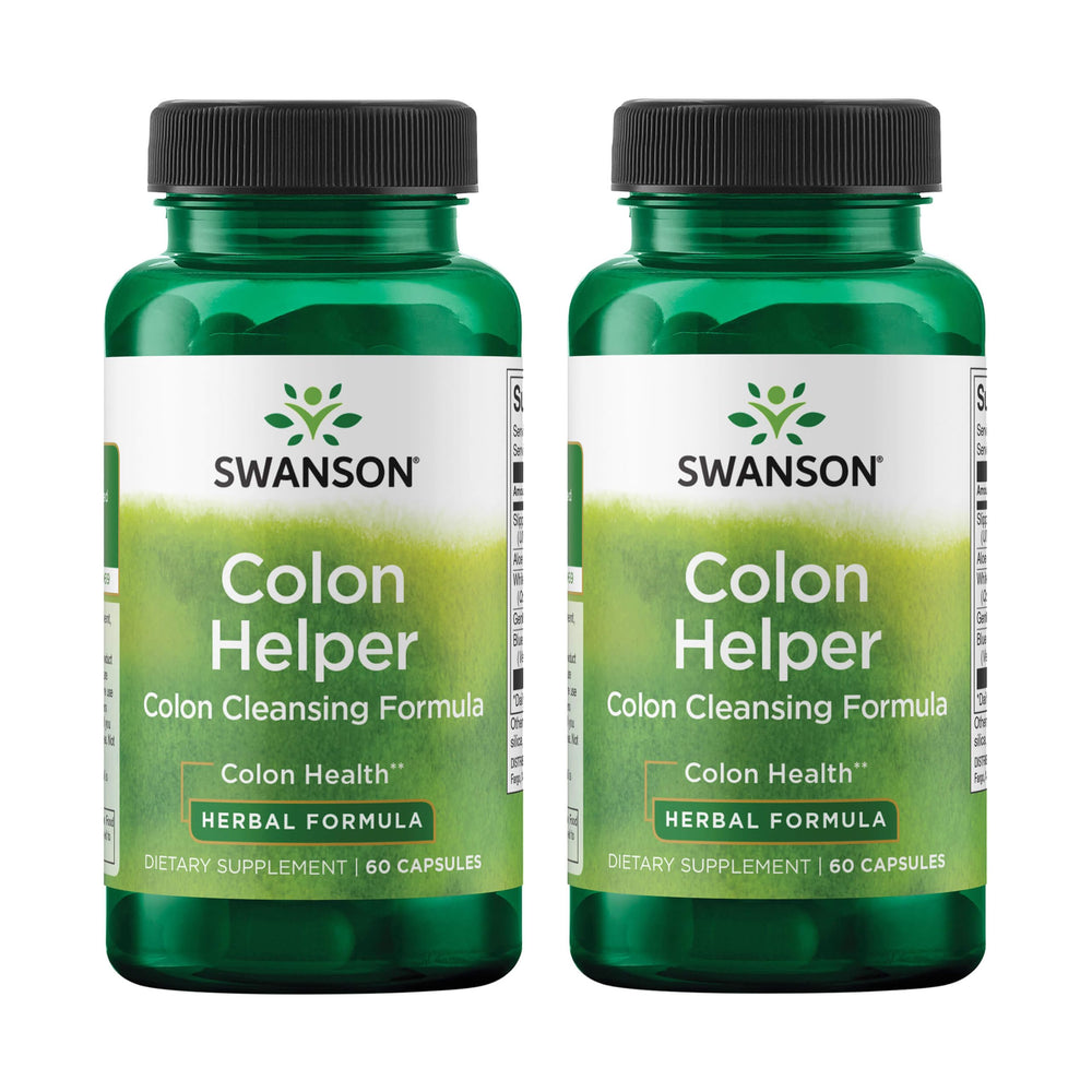 Swanson Colon Helper bottle front for trusted digestive support