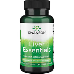 Swanson COND Liver Essentials 90 Veg Caps bottle front view