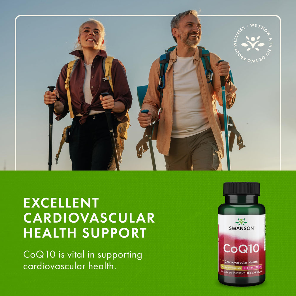 Illustration of heart health benefits from CoQ10