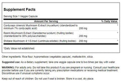 Swanson Cordyceps Complex 60 Veg Capsules bottle with label and capsules