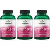 Swanson Cranberry 20:1 concentrate softgel bottle (hero image)