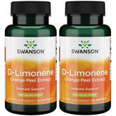 Swanson D-Limonene orange peel extract bottle front view