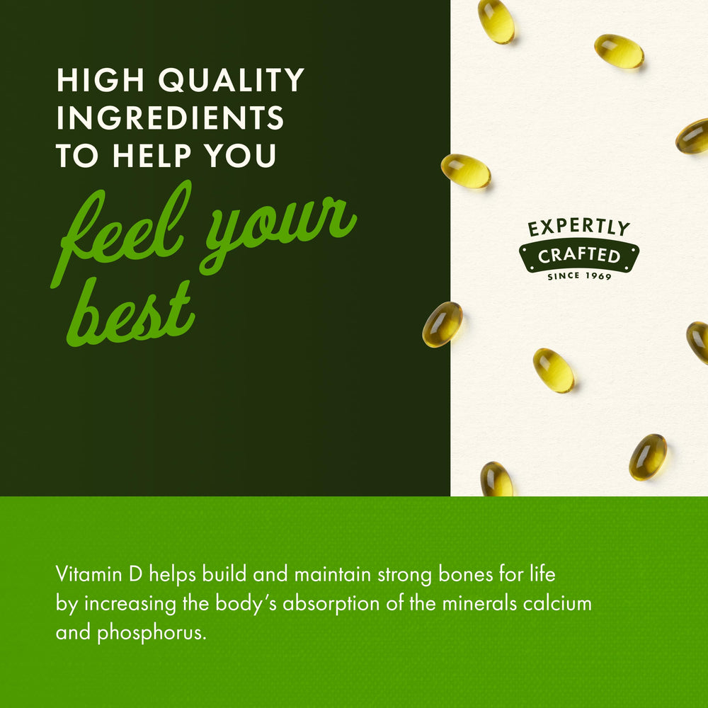 Vitamin D3 immune support and overall wellness