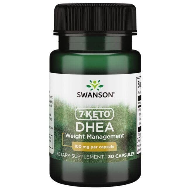 Nutritional label for Swanson Diet 7-Keto DHEA 100 mg