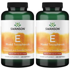 Swanson E-400 Mixed Tocopherols bottle - image 1