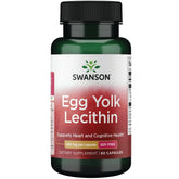 Swanson Egg Yolk Lecithin bottle - 60 capsules