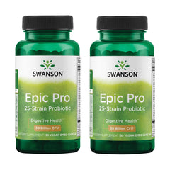 Swanson Epic-Pro 25-Strain Probiotic 2-pack front view