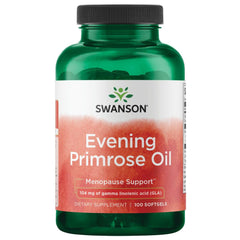 Swanson Evening Primrose Oil Omegatru 1300 mg bottle – front view