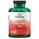 Swanson Flaxseed Oil Omegatru 1000 mg Softgels bottle - 200 count