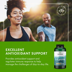 Nervous system health concept with L-Lysine