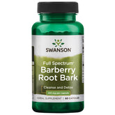 Swanson Full Spectrum Barberry Root Bark 450mg 60 Capsules Bottle
