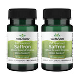 Bottle of Swanson Full Spectrum Saffron with 2-pack