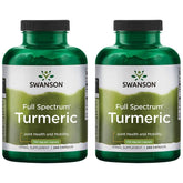 Swanson Full Spectrum Turmeric 240-capsule bottle with label