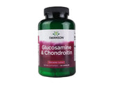 Swanson Glucosamine & Chondroitin bottle label – joint support