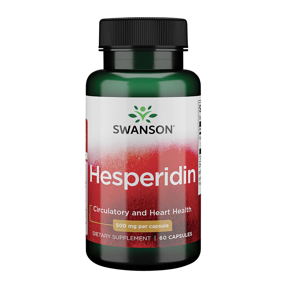 Front view of Swanson Hesperidin 500 mg bottle