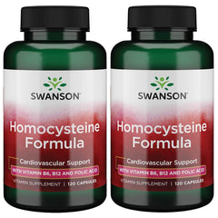 Swanson Homocysteine Formula 120 Capsules - 2 Pack bottle