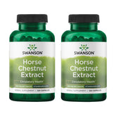 Front label of Swanson Horse Chestnut 22% Aescin standardized 250 mg