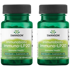 Swanson Immunobiotic Immuno-Lp20 50 Milligrams – 2-pack, 30 vegetarian capsules