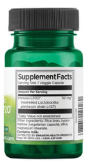 Swanson Immunobiotic Immuno-Lp20 capsules ready for daily routine