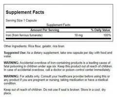 Graphic illustrating iron supporting energy and metabolism