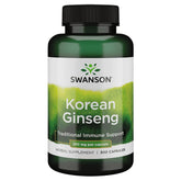 Bottle of Swanson Korean Ginseng 250 mg, 300 capsules