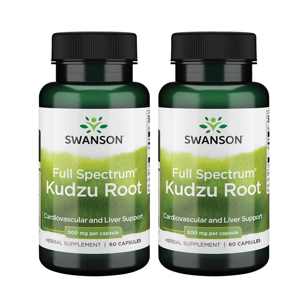 Swanson Full Spectrum Kudzu Root bottle with label
