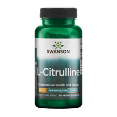 Swanson L-Citrulline bottle with 60 capsules