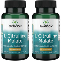 Swanson L-Citrulline Malate bottle front for energy support