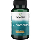Swanson L-Tryptophan bottle with 60 capsules