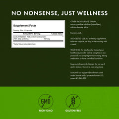 Close-up of Lactium peptide derived from milk for wellness