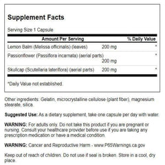 Close-up of Swanson supplement capsules