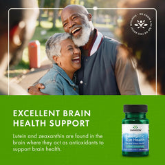 Visual concept of blue light protection for eyes