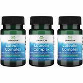 Front view of Swanson Luteolin Complex w/Rutin bottle