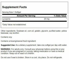 Swanson Lycopene packaging showing 4-pack