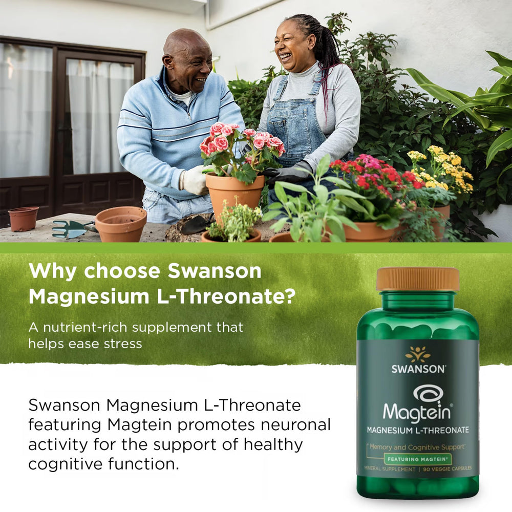 Swanson Magnesium L-Threonate 2-pack packaging