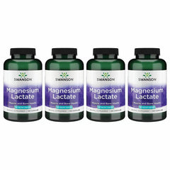 Swanson Magnesium Lactate bottle hero image