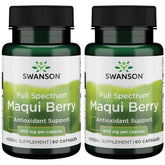 Swanson Full Spectrum Maqui Berry 400 mg 60 Caps bottle