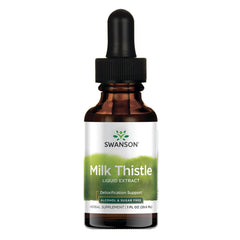 Swanson Milk Thistle Liquid Extract bottle (1 fl oz)