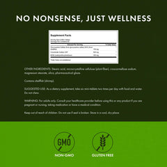 Close-up of the easy-to-swallow mini tablets