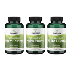 Swanson Muira Puama Root 400 mg bottle - 90 capsules