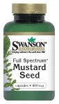 Swanson Mustard Seed 400 mg 60 capsules - front view