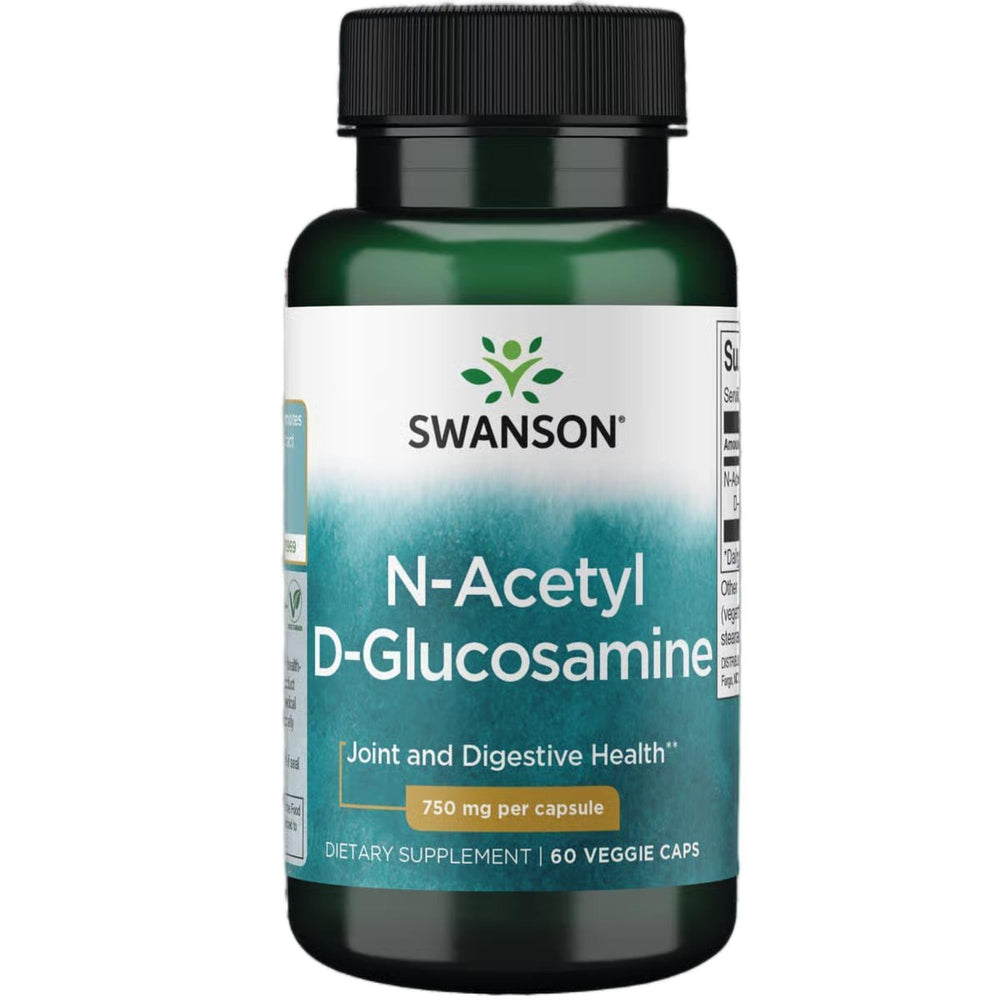Bottle of Swanson N-Acetyl D-Glucosamine vegetarian capsules