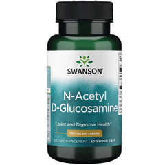 Bottle of Swanson N-Acetyl D-Glucosamine vegetarian capsules
