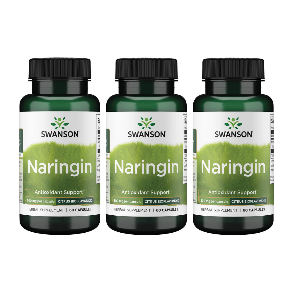 Swanson Naringin 500 mg bottle - front view
