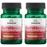 Front of Swanson Nattokinase 2000 FU bottle
