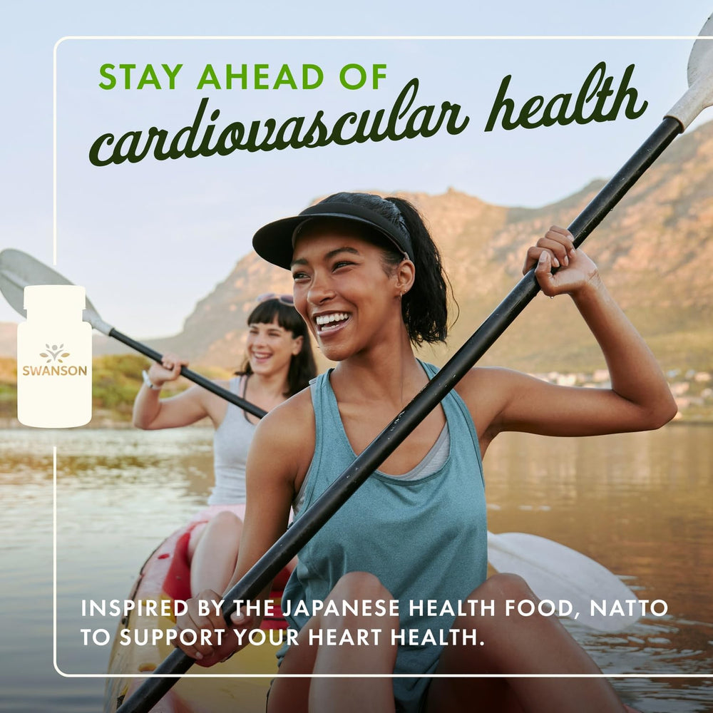 Swanson Nattozimes bottle with 60 vegetarian capsules