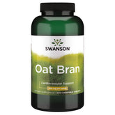 Swanson Oat Bran 850 mg chewables bottle label