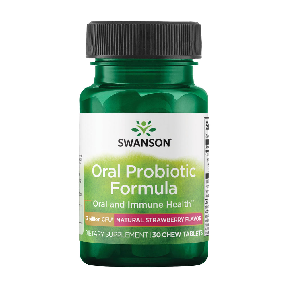 Front view of Swanson Oral Probiotic Formula